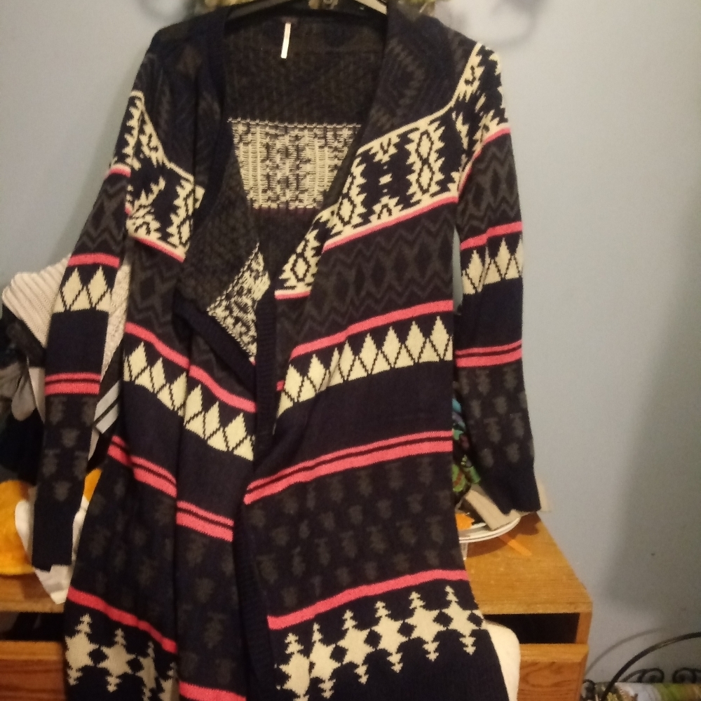 Long woman's sweater